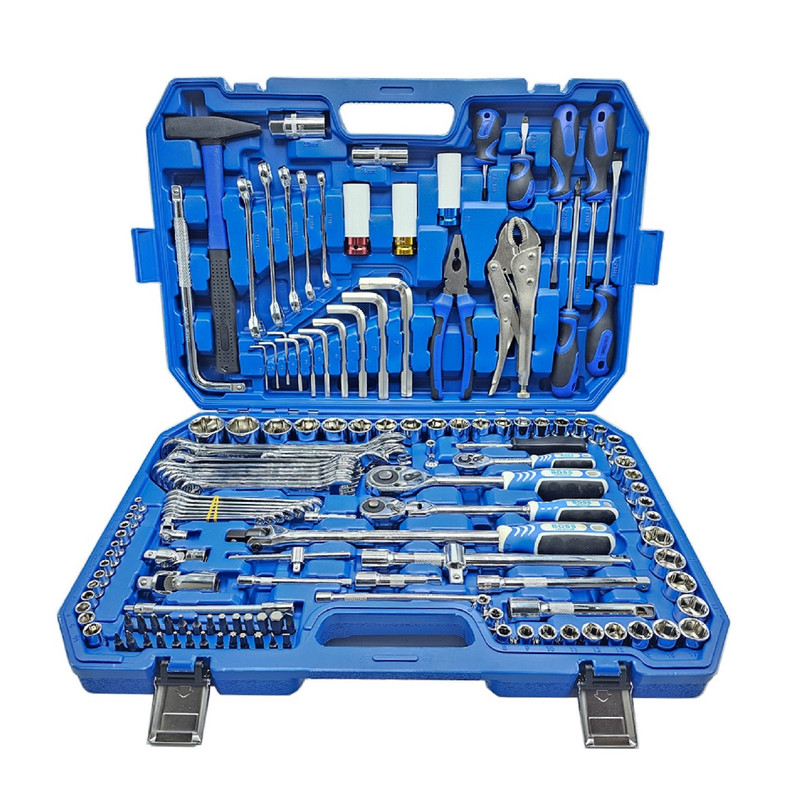مجموعه جعبه ابزار و بکس 146 عددی باس مدل Bs-146
