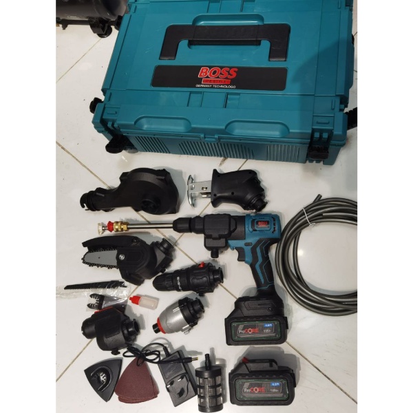 ست 9 کاره براشلس باس مدل 118vf bs-9br
