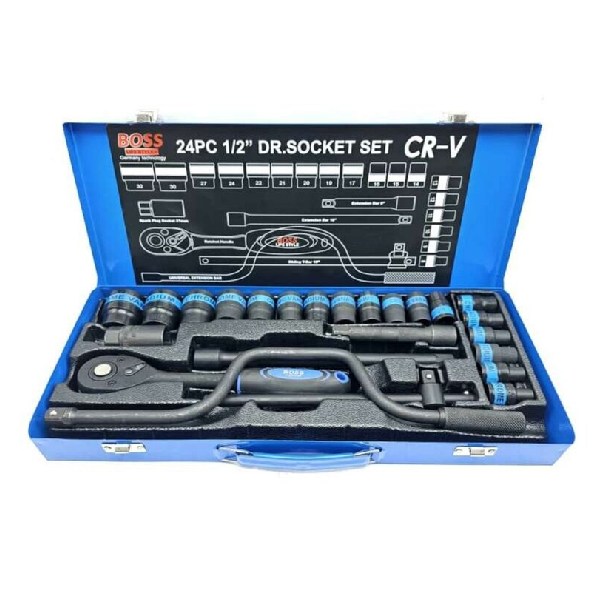 جعبه بکس باس ۲۴ پارچه مشکی مدل BS-24bl