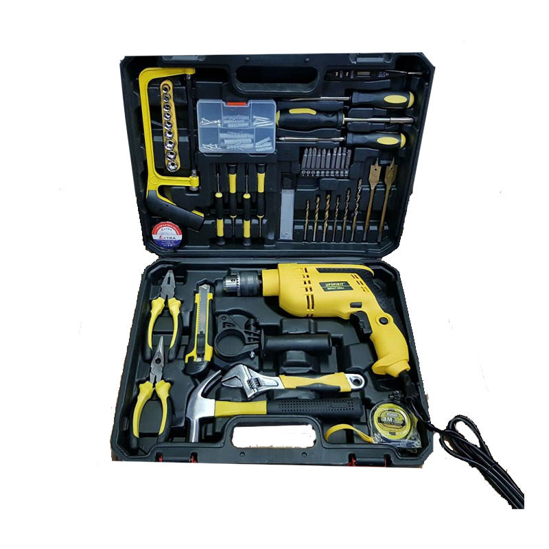 کیت دریل چکشی آپ اسپیریت 128 پارچه مدل HK-lD13100