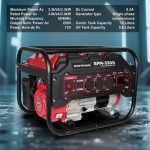 موتور برق بنزینی ۳/۳ کیلووات هندلی ادون پرومکس مدل EPM-3300 - Image 2
